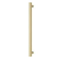 Phoenix Heated Towel Rail Square 600mm - Brushed Gold - 651-8760-12