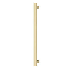 Phoenix Heated Towel Rail Square 600mm - Brushed Gold - 651-8760-12
