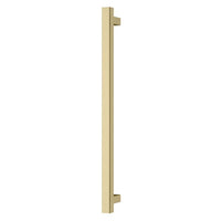 Phoenix Heated Towel Rail Square 800mm - Brushed Gold - 651-8761-12