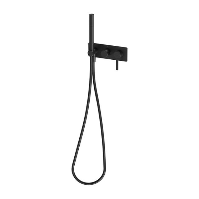 Phoenix Lexi MKII Wall Shower System Matte Black 123-7490-10 - The Blue Space