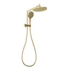 Phoenix Ormond Compact Twin Shower - Brushed Gold