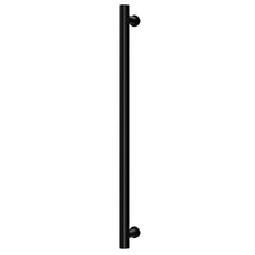 Phoenix Heated Towel Rail Round 800mm - 650-8761-10 - Matte Black