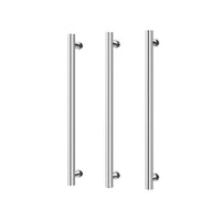 Phoenix Heated Triple Towel Rail Round 600mm - 650-8762-00 - Chrome 