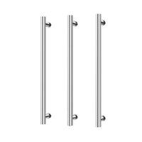 Phoenix Heated Triple Towel Rail Round 800mm - Chrome - 650-8763-00