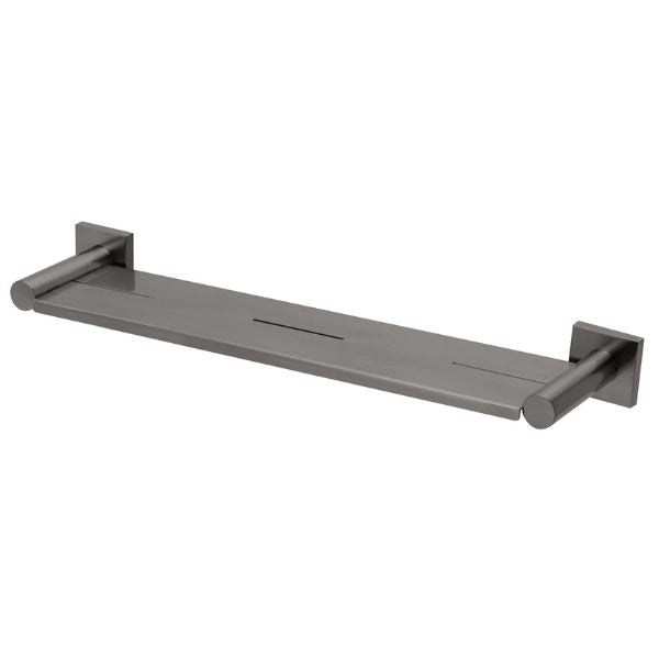Phoenix Radii Metal Shelf Square Plate - Brushed Carbon - RS886-31