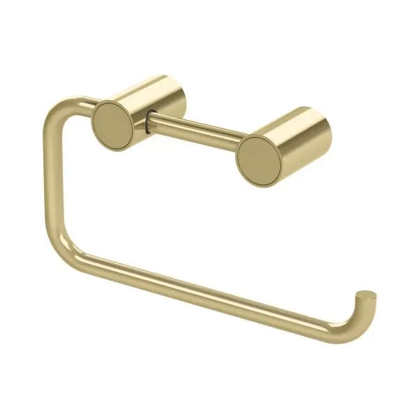 Phoenix Vivid Slimline Toilet Roll Holder Brushed Gold - The Blue Space