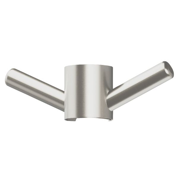 Phoenix Vertical Rail Hook Round - Brushed Nickel - 650-8780-40