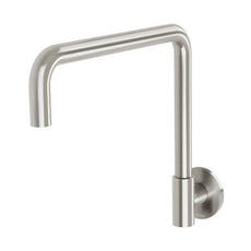 Phoenix Vivid Slimline Plus Wall Sink Outlet Brushed Nickel - The Blue Space