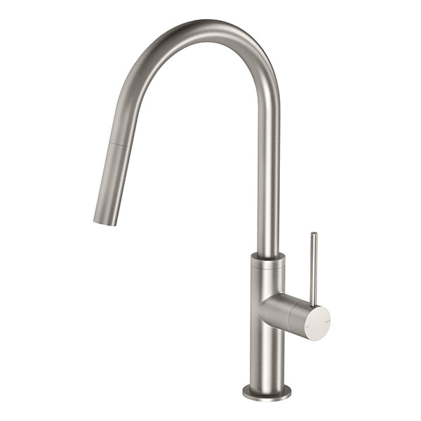 Phoenix Vivid Slimline Pull Out Sink Mixer Tap Brushed Nickel - The Blue Space