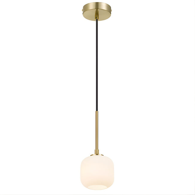 Telbix Bobo G9 1 Light Pendant Antique Gold | The Blue Space