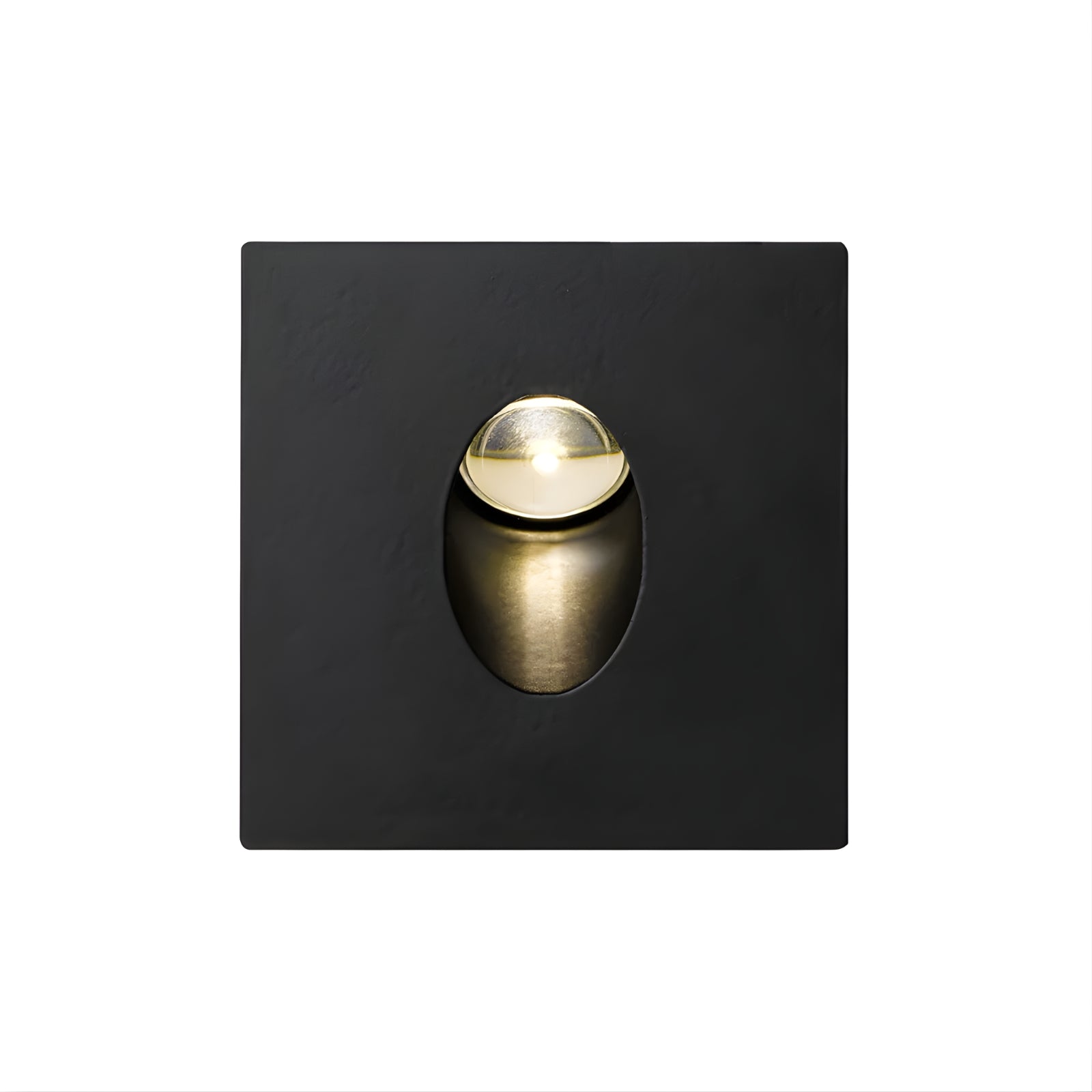 Telbix Snap 3W LED Square Stair Light Natural White - Black | The Blue Space