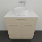 Timberline Taylor Floor Standing Vanity with SilkSurface Top & Basin 750mm Single Bowl - The Blue Space