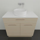 Timberline Taylor Floor Standing Vanity with SilkSurface Top & Basin 900mm Single Bowl - The Blue Space