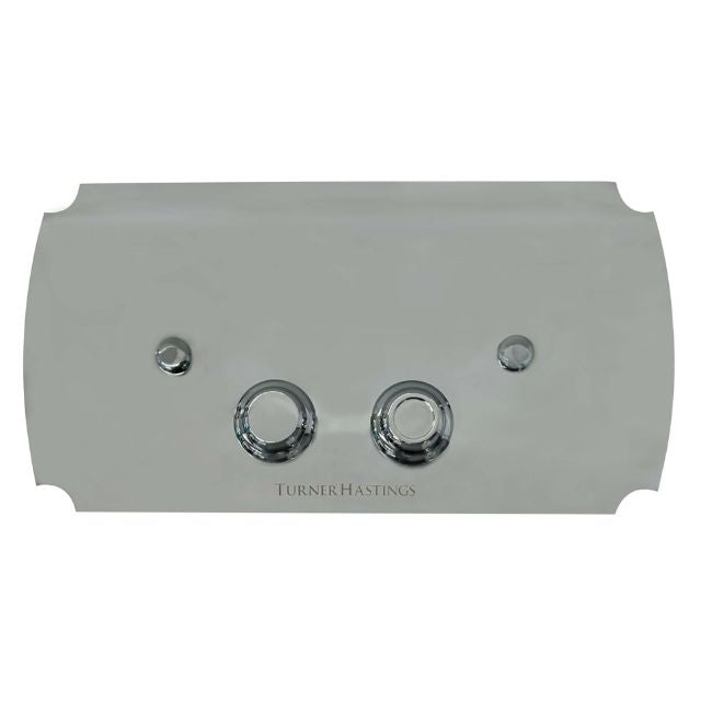 Turner Hastings Claremont Flush Plate Chrome
