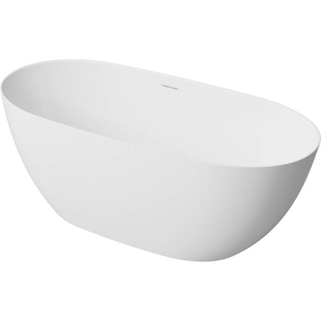Turner Hastings Narva 1600 MagnaCast Free Standing Bath - Matte White