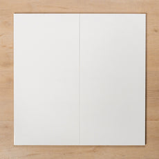 White Gemma Tile Rectified Gloss 300 x 600 x 9mm Ceramic - The Blue Space
