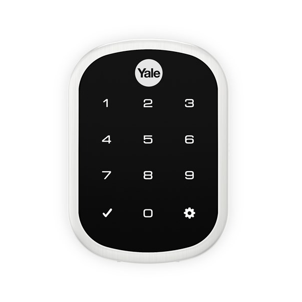 Yale Assure SL Electronic Digital Deadbolt Satin Chrome with Home Module - The Blue Space