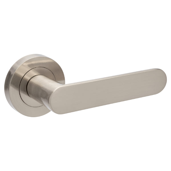 Zanda Duke Dummy Door Handle Set Brushed Nickel