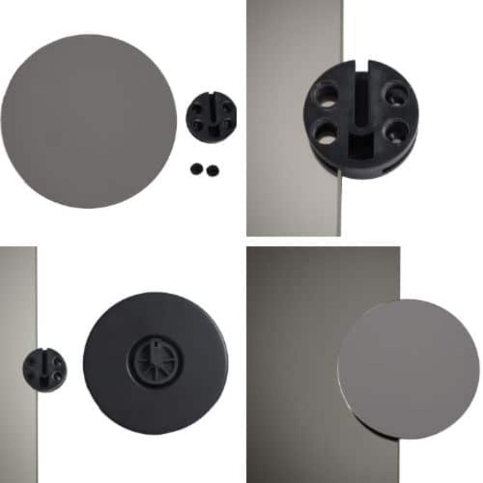 Thermogroup Ablaze 3x 140mm Round Magnifying Mirror with Clip