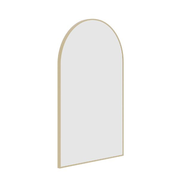 Thermogroup Arch Gold Framed Mirror