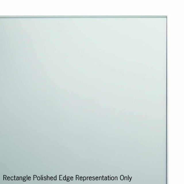 Thermogroup Rectangle Mirror with Sandblasted Border 1200x800mm