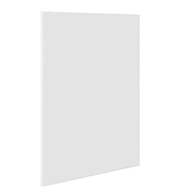 Thermogroup Rectangular White Framed Mirror CS9075W - The Blue Space