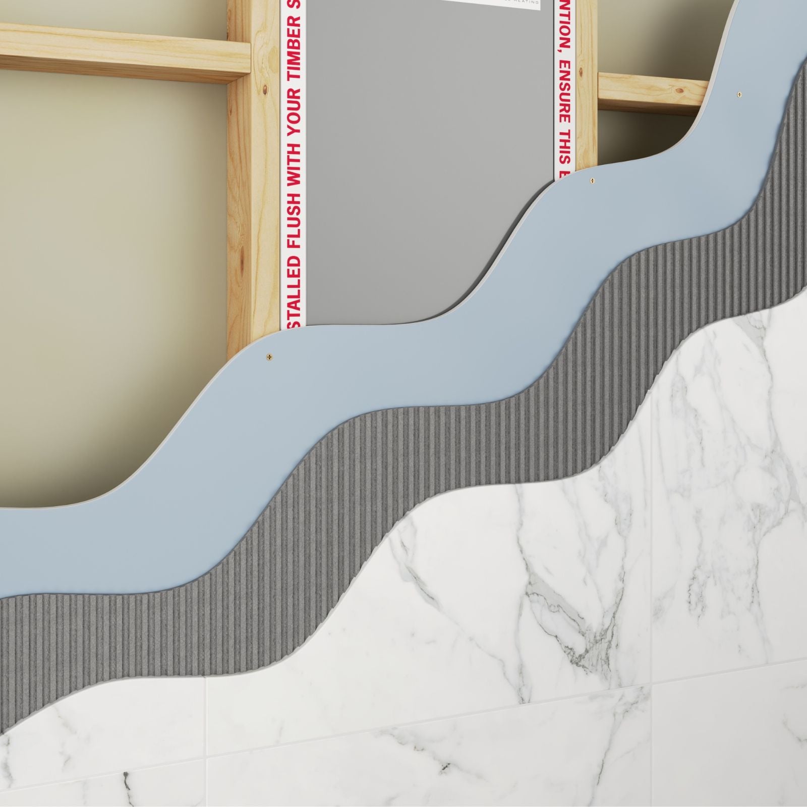 Lifestyle 2 Thermogroup Thermorad In-Wall Heating System TR4011 - The Blue Space