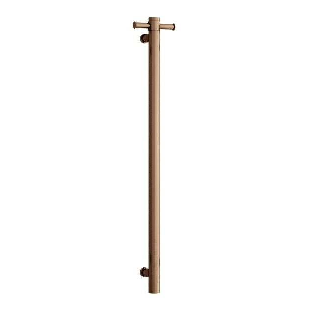 Thermogroup Thermorail 12 Volt Single Heated Towel Rail - Brushed Bronze