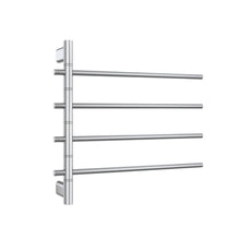 Thermogroup Thermorail Swivel Straight/Round 595x540x104mm 40Watts 4Bars - Polished Stainless Steel SV41 - The Blue Space