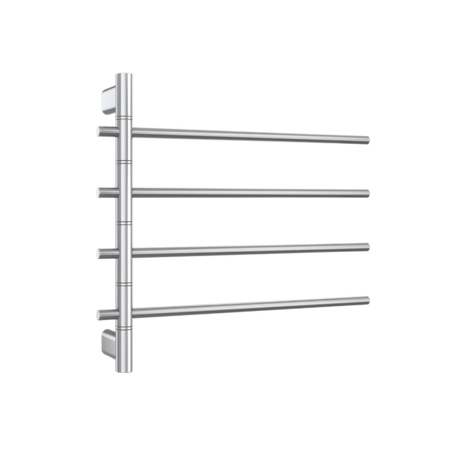 Thermogroup Thermorail Swivel Straight/Round 595x540x104mm 40Watts 4Bars - Polished Stainless Steel SV41 - The Blue Space