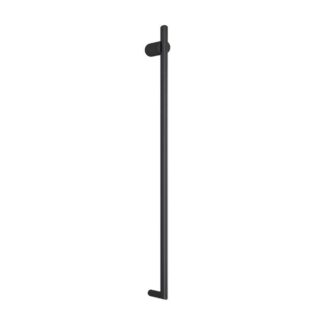 Thermogroup Thermorail Thin/Round 240Volt Vertical Heated Towel Rail - Matte Black