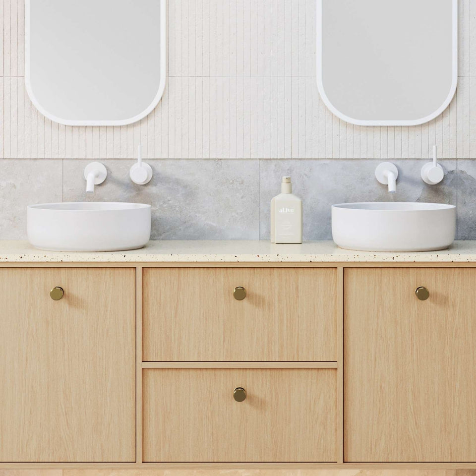 Timberline Allure White Above Counter Basin