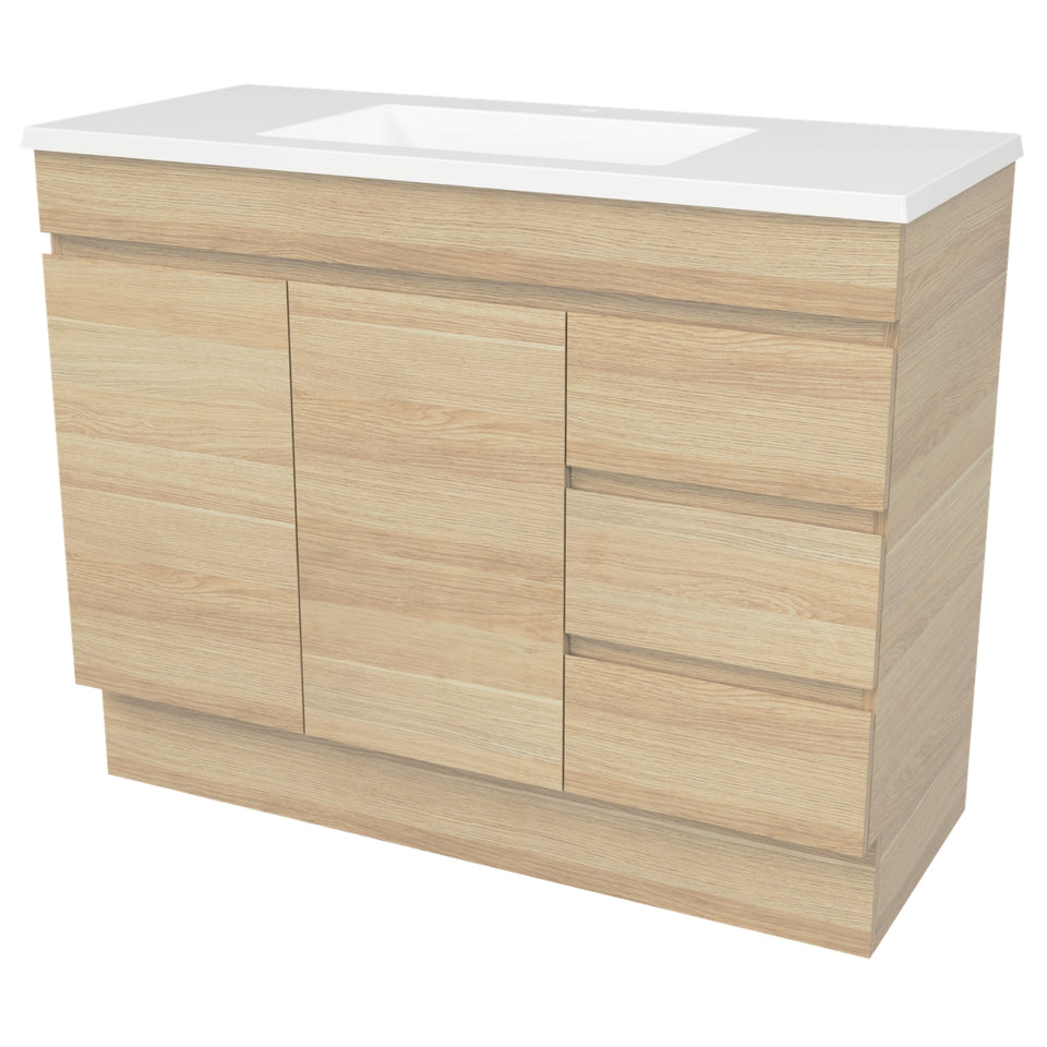 Timberline Bargo Floor Standing Vanity with Regal Mineral Composite Top
