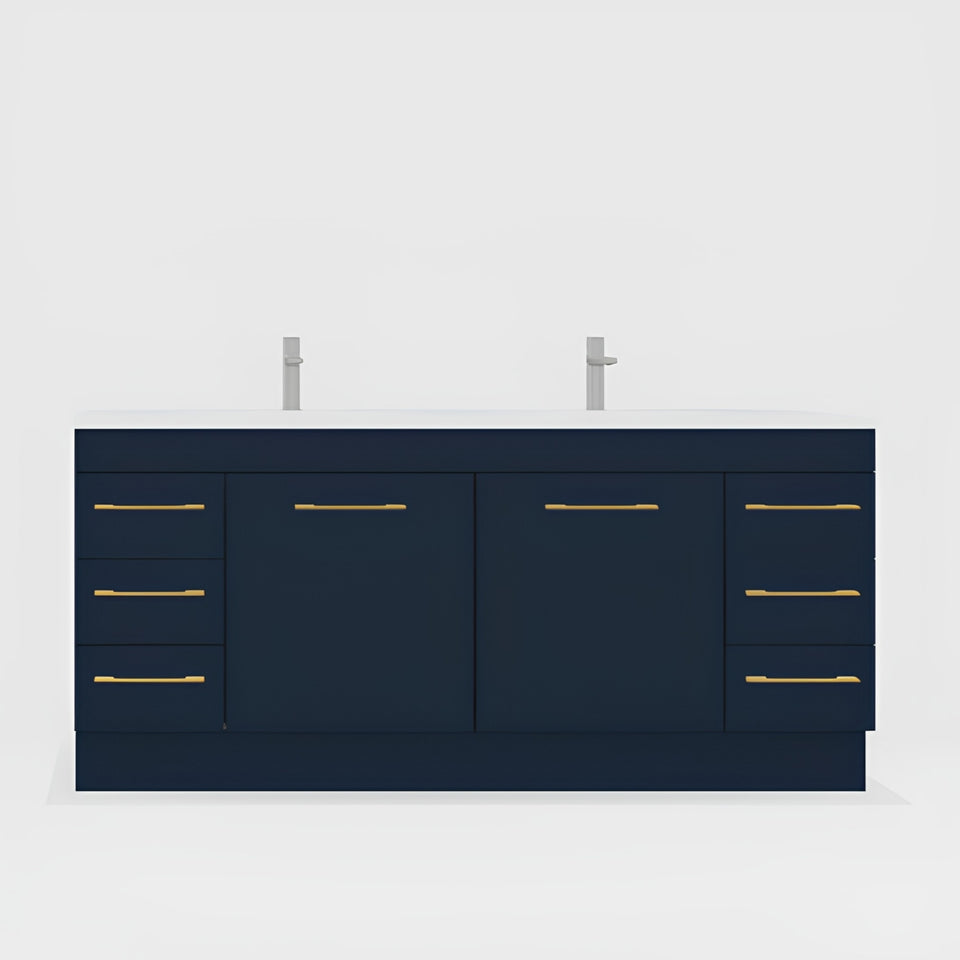 Timberline Bargo Floor Standing Vanity with Regal Mineral Composite Top