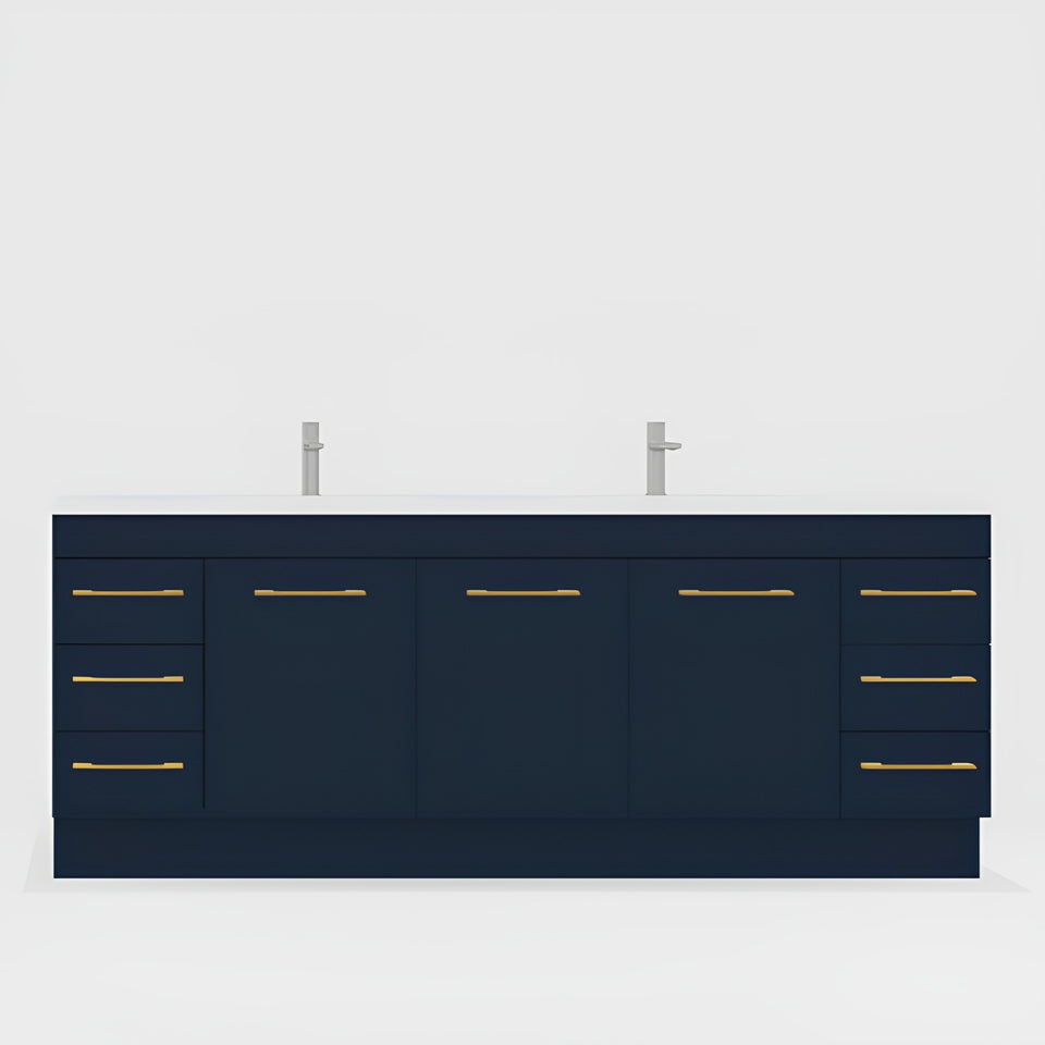 Timberline Bargo Floor Standing Vanity with Regal Mineral Composite Top