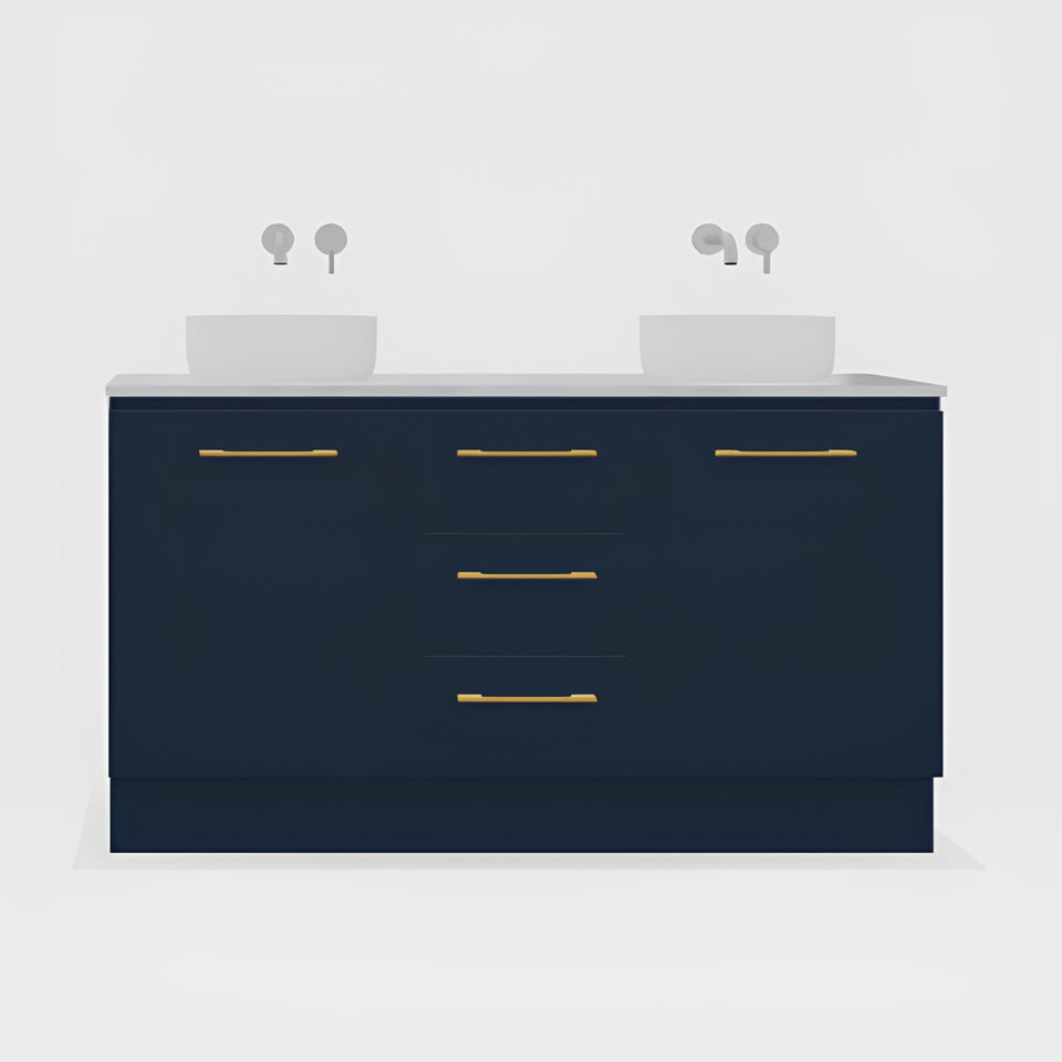 Timberline Dakota Floor Standing Vanity with SilkSurface Top and Above Counter Basin