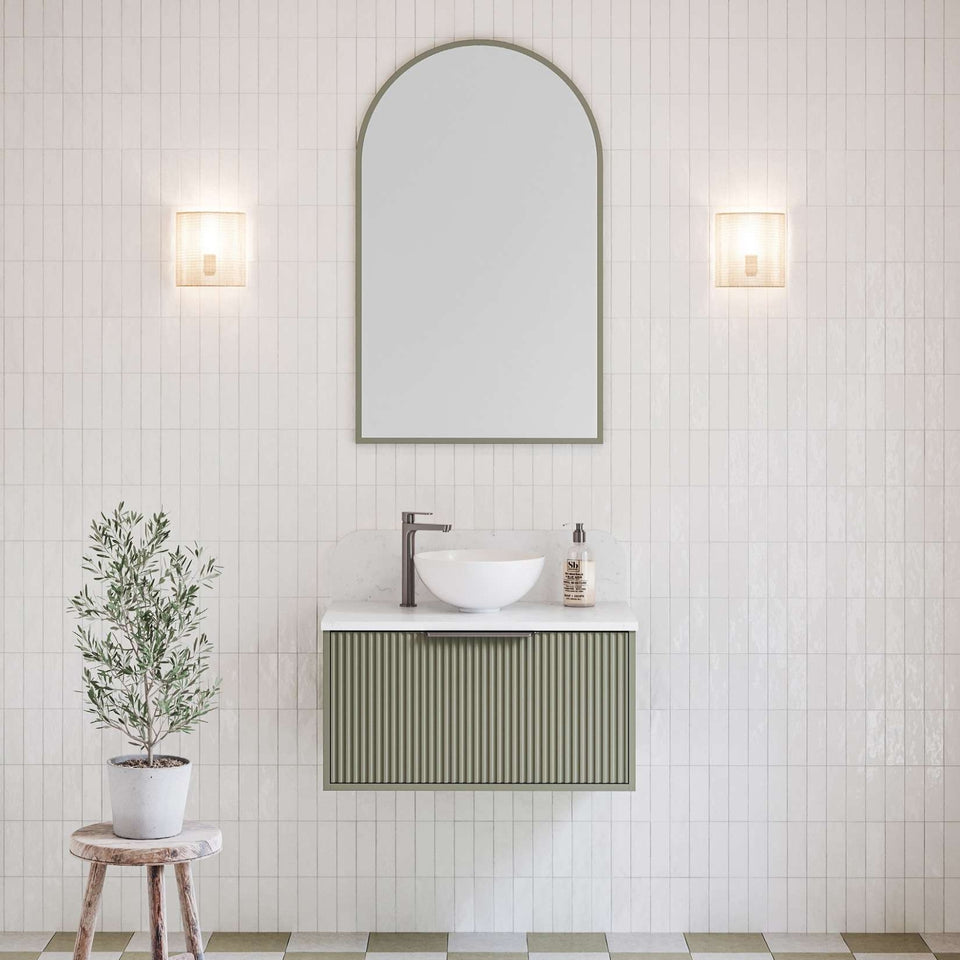 Timberline Elwood Dockland Wall Hung Vanity With Above Counter Basin