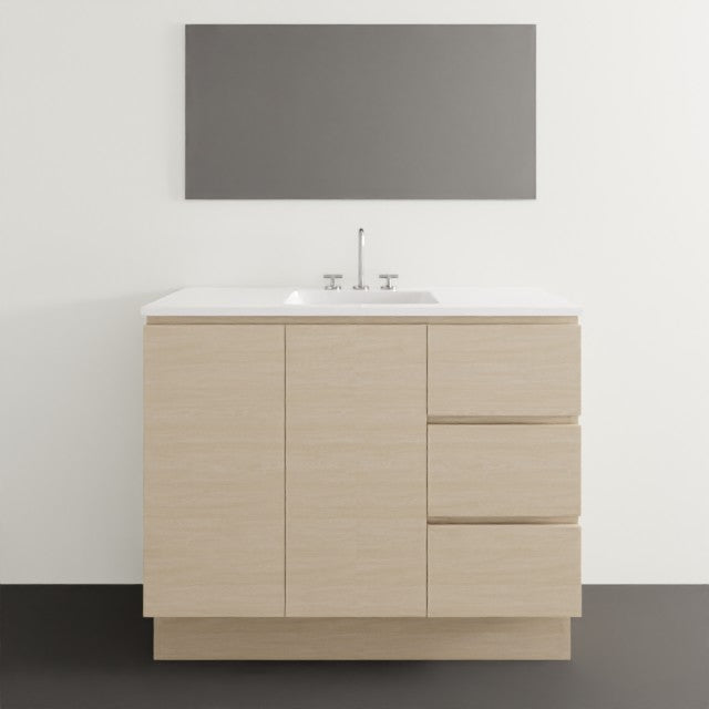 Timberline Florida Ensuite Floor Standing Vanity With Urban Ceramic Top