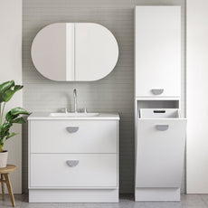 Lifestyle Timberline Grange Floor Standing Vanity with Regal Mineral Composite Top GRA-V-900-C-REG-F - The Blue Space