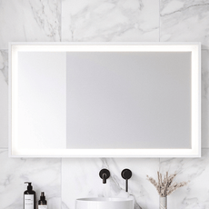 Timberline Halifax Mirror - 600mm to 1500mm x 720mm - The Blue Space