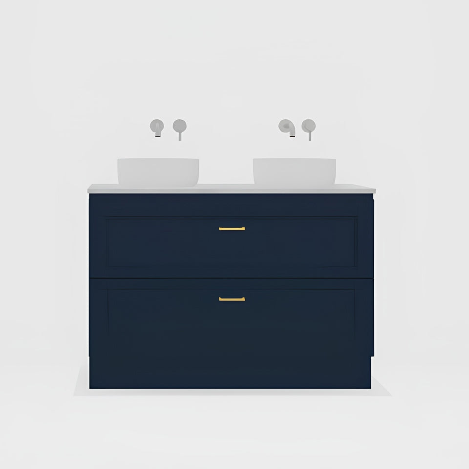 Timberline Nevada Plus Classic Floor Standing Vanity with SilkSurface Top and Above Counter Basin