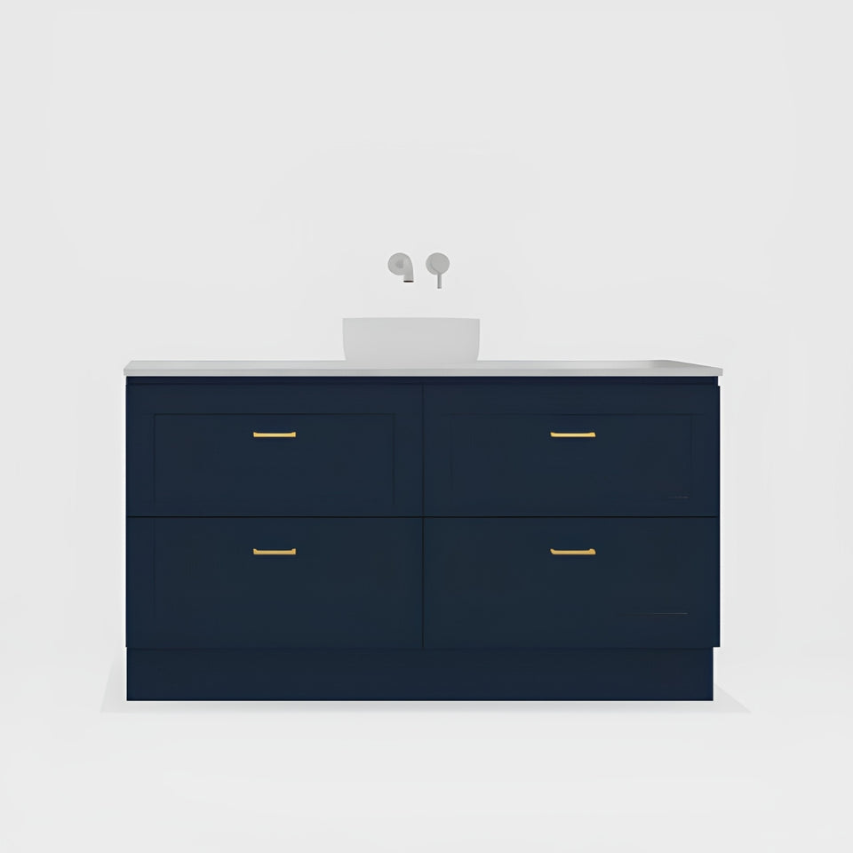Timberline Nevada Plus Classic Floor Standing Vanity with SilkSurface Top and Above Counter Basin