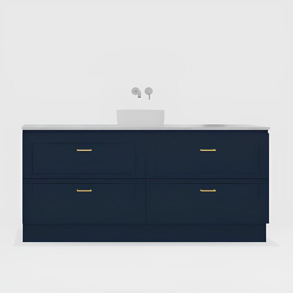 Timberline Nevada Plus Classic Floor Standing Vanity with SilkSurface Top and Above Counter Basin