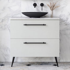 Timberline Nevada Plus Floor Standing Vanity on Legs with Above Counter Basin