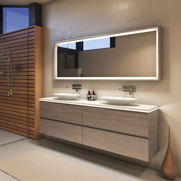 Timberline Oxbow Wall Hung Vanity 1500mm with Above Counter Basin - The Blue Space