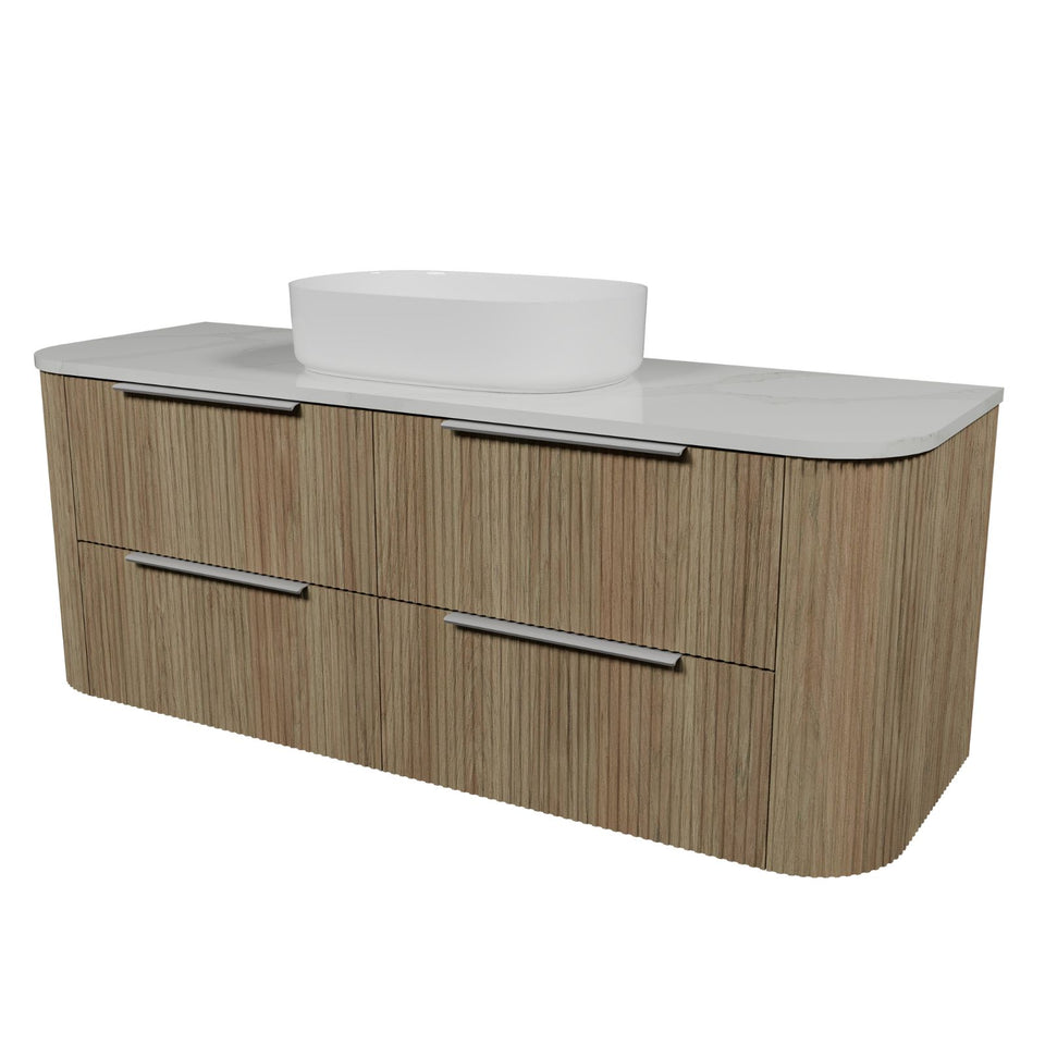 Timberline Socoa Dockland Wall Hung Vanity with Above Counter Basin