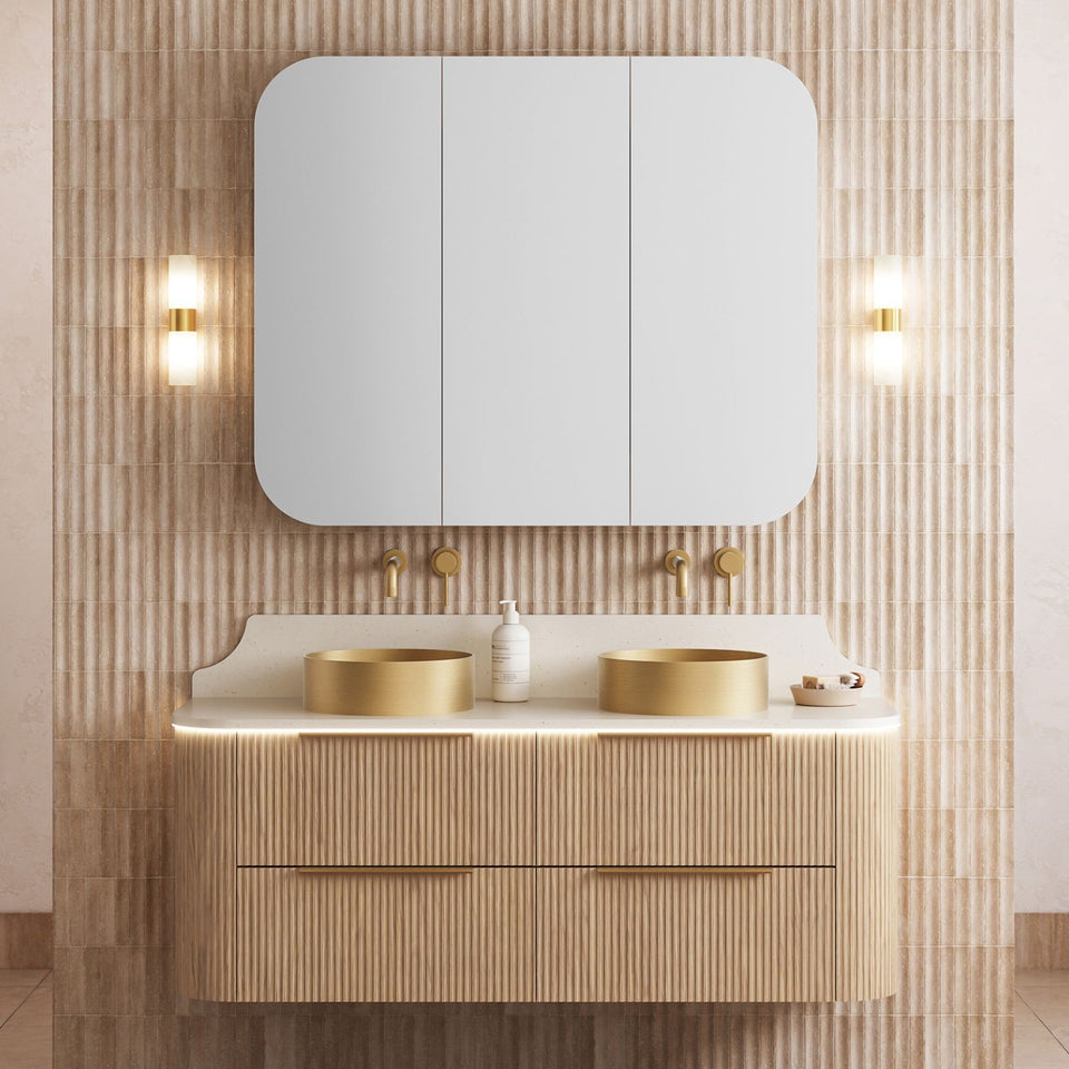 Timberline Socoa Dockland Wall Hung Vanity with Above Counter Basin