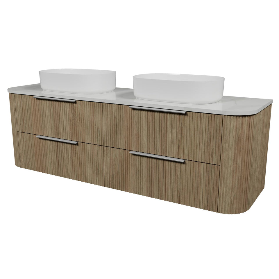 Timberline Socoa Dockland Wall Hung Vanity with Above Counter Basin
