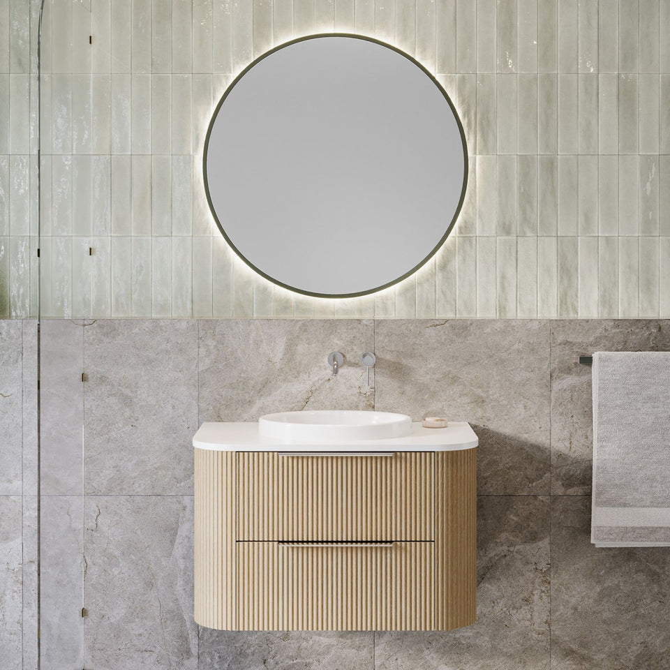 Timberline Socoa Dockland Wall Hung Vanity with Above Counter Basin
