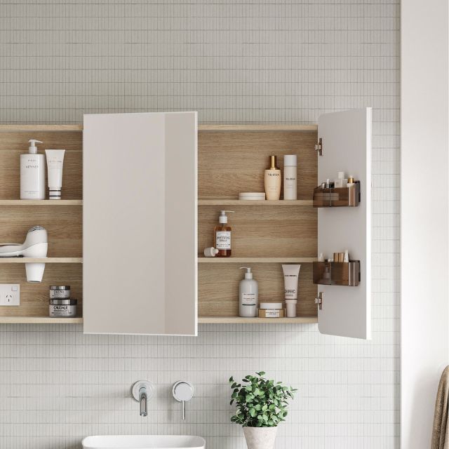 Lifestyle Timberline Storage Queen Shaver Organiser System Amber Door 4 SHC-OPT-S-AMBER-D4 | The Blue Space